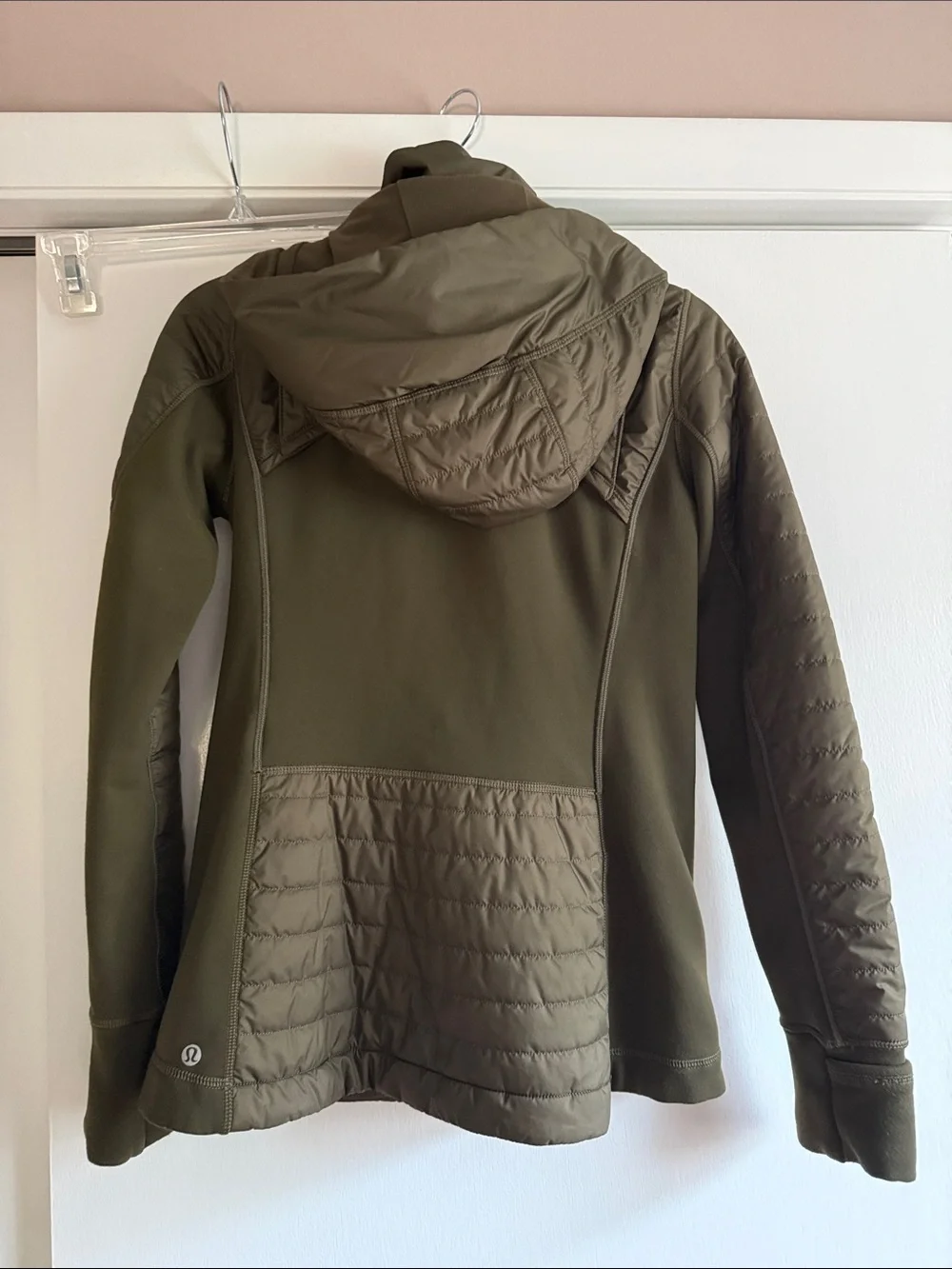 Lululemon First Mile Jacket Sz 6 green
